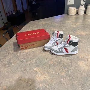 Toddler Boys High Top Levi’s Shoes